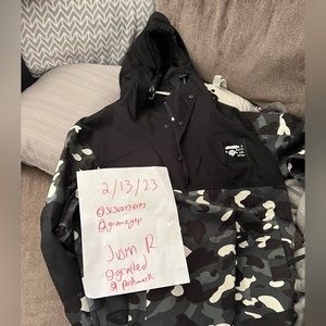 2XL Bape City Camp Anarondak Jacket NWT Glow in the Dark